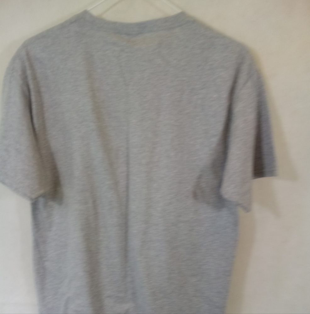 Mens Gray S/S Philadelphia Eagles Fly Pullover Crew Neck Shirt Football M - Picture 3 of 4